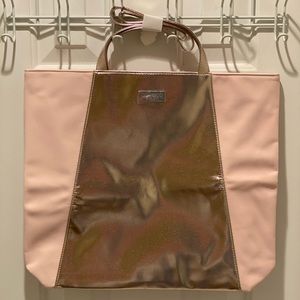 Jimmy Choo Tote, Large, Pink and Gold